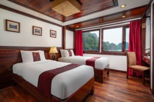 double bed cabin